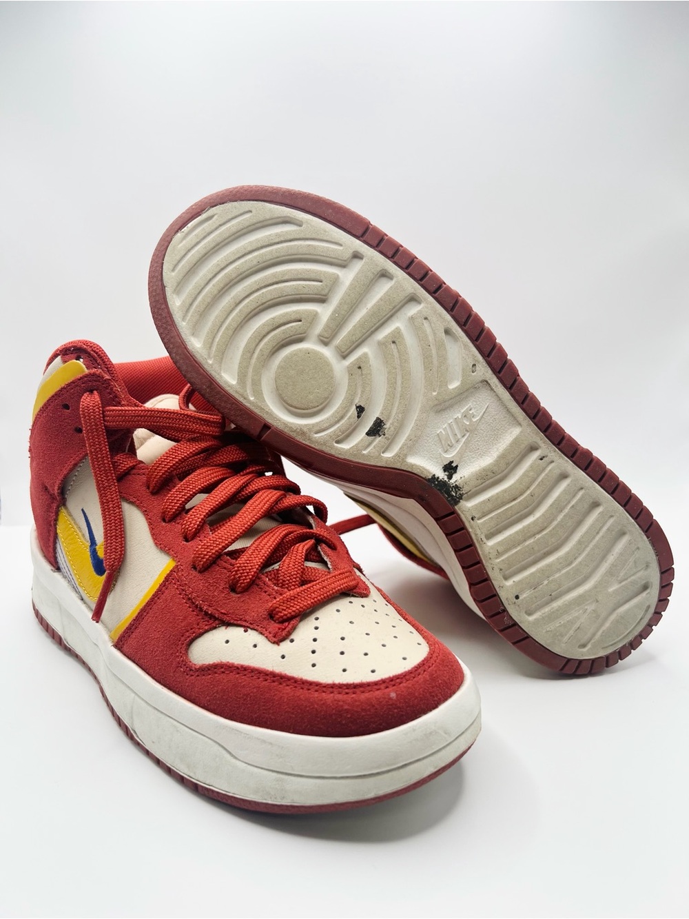 Nike Dunk High Up “Cinnabar” Casual Shoes | Sz W 7.5 | DH3718-600